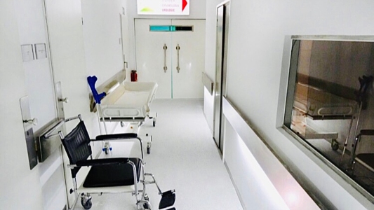 Empfang Kliniktrakt
