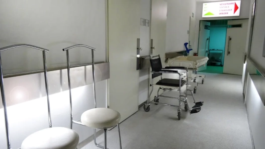Empfang Kliniktrakt